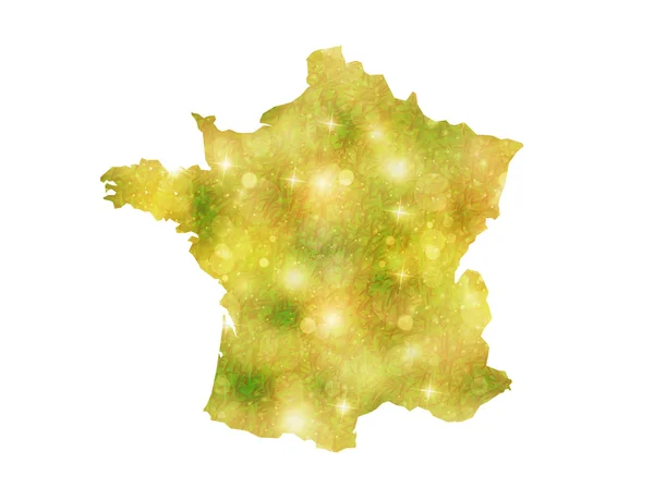 Carte du pays France — Image vectorielle